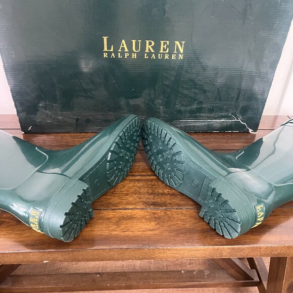 Ralph Lauren Rain Boots - Picture 2 of 3